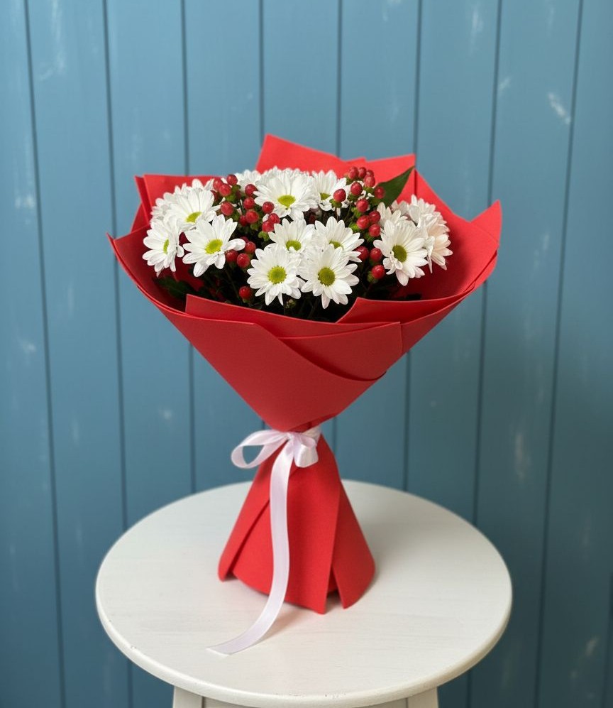 Букет цветов из: Хризантемы в Никольском 1-ом