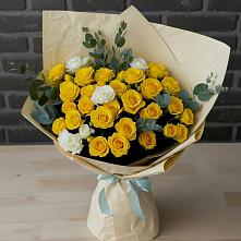 Букет цветов из:  Розы в Никольском 1-ом