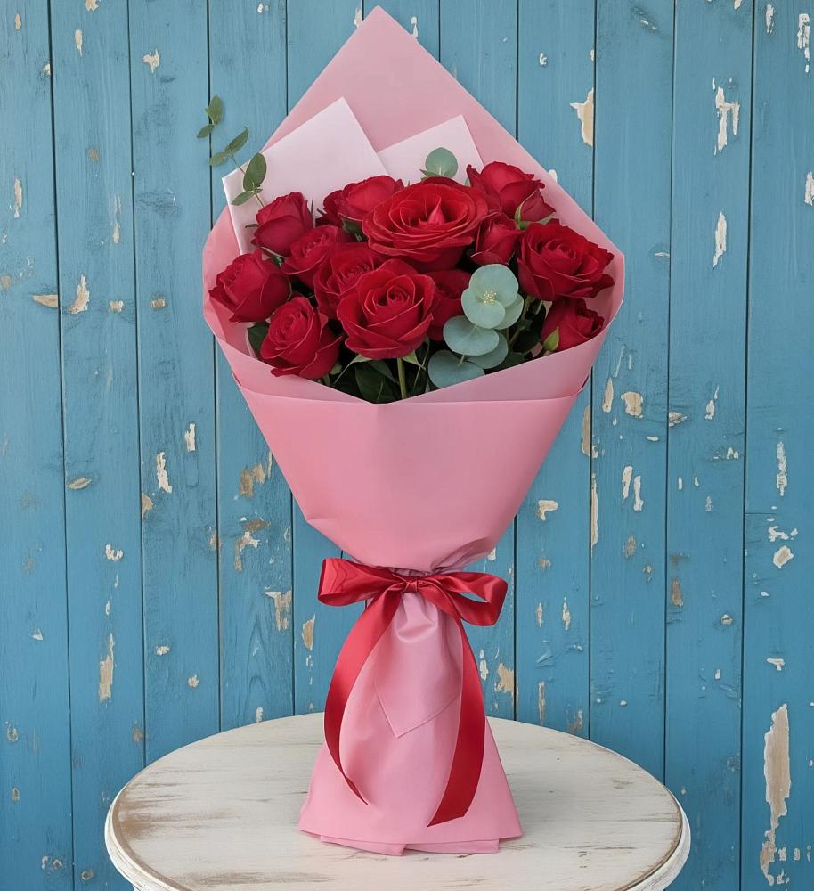 Букет цветов из: Розы в Никольском 1-ом