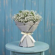 Букет цветов из:  Гипсофила #REPLACE_PRED# Никольском 1-ом