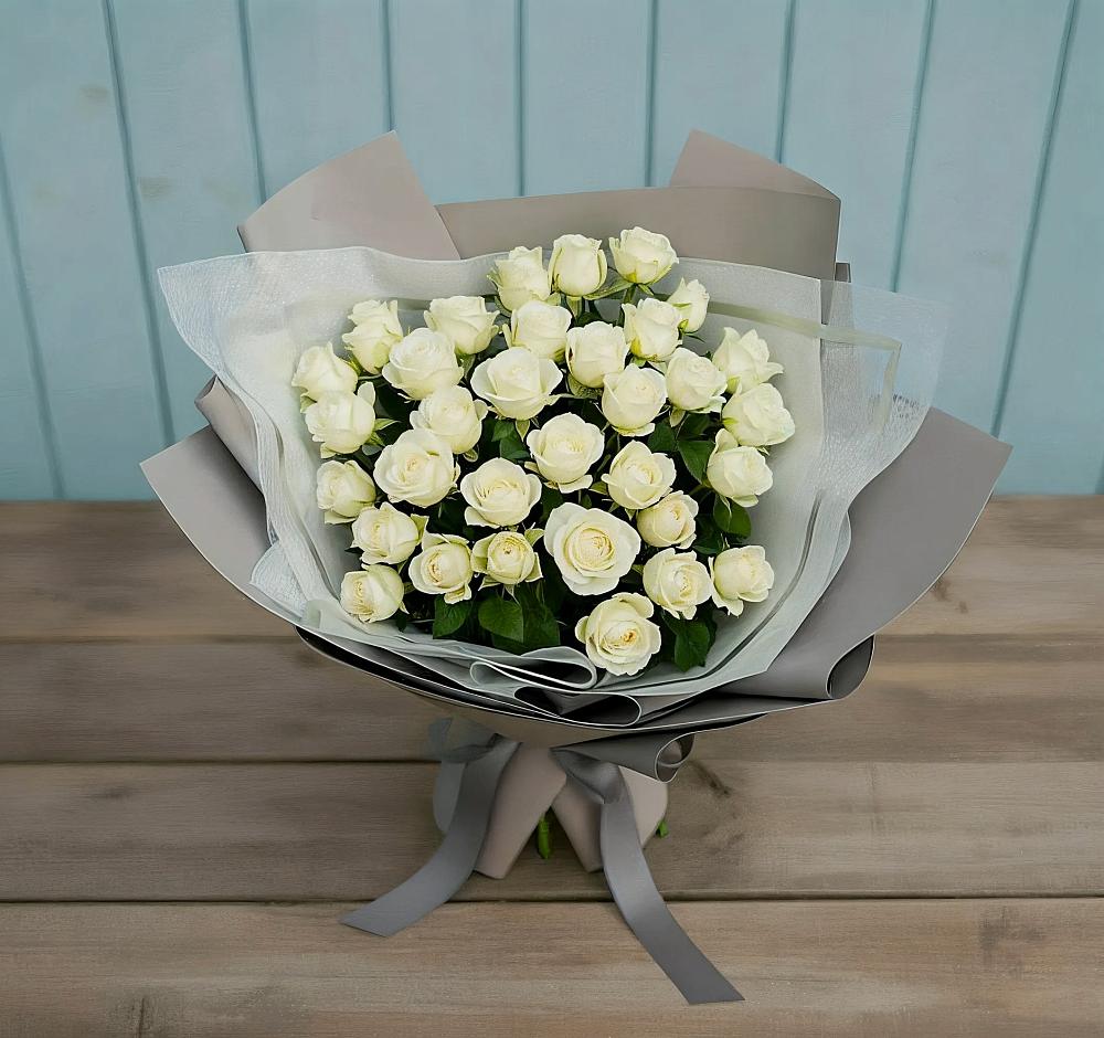 Букет Белоснежная нежность в Никольском 1-ом