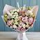 Букет цветов из: Альстромерии и Розы в Никольском 1-ом
