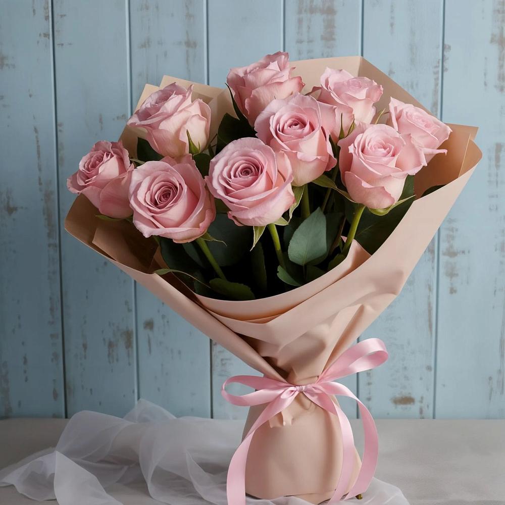 Букет цветов из: Розы в Никольском 1-ом