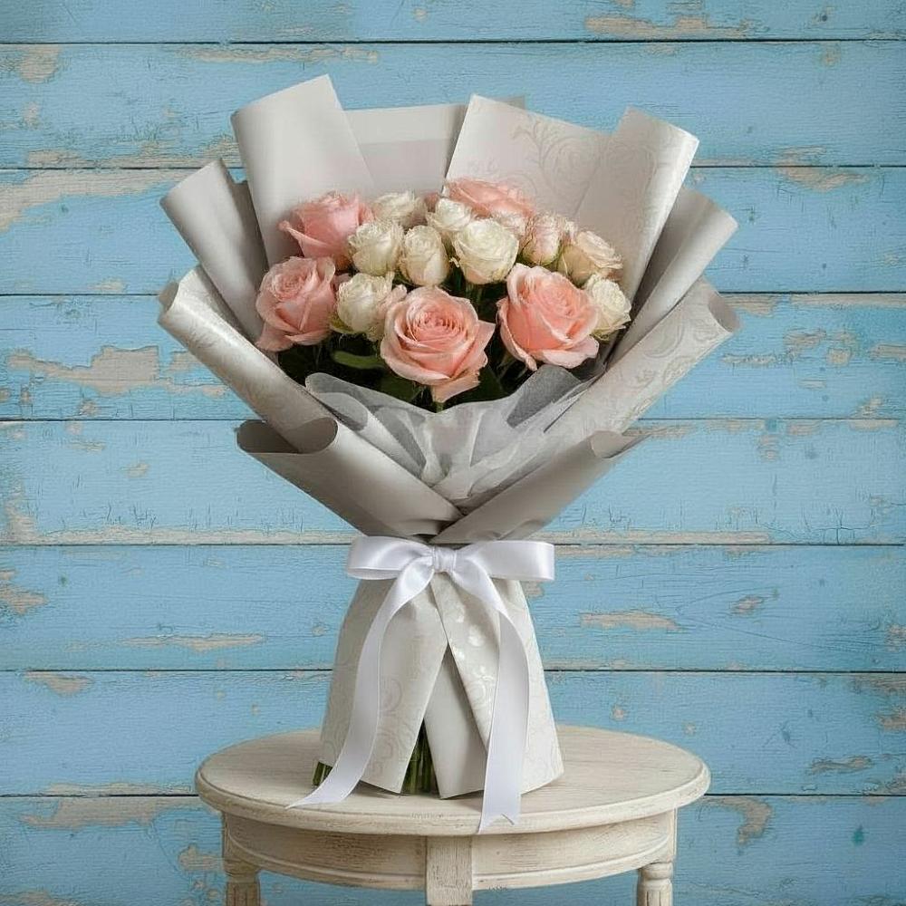 Букет цветов из: Розы в Никольском 1-ом