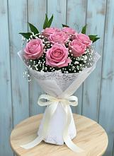 Букет цветов из:  Розы в Никольском 1-ом