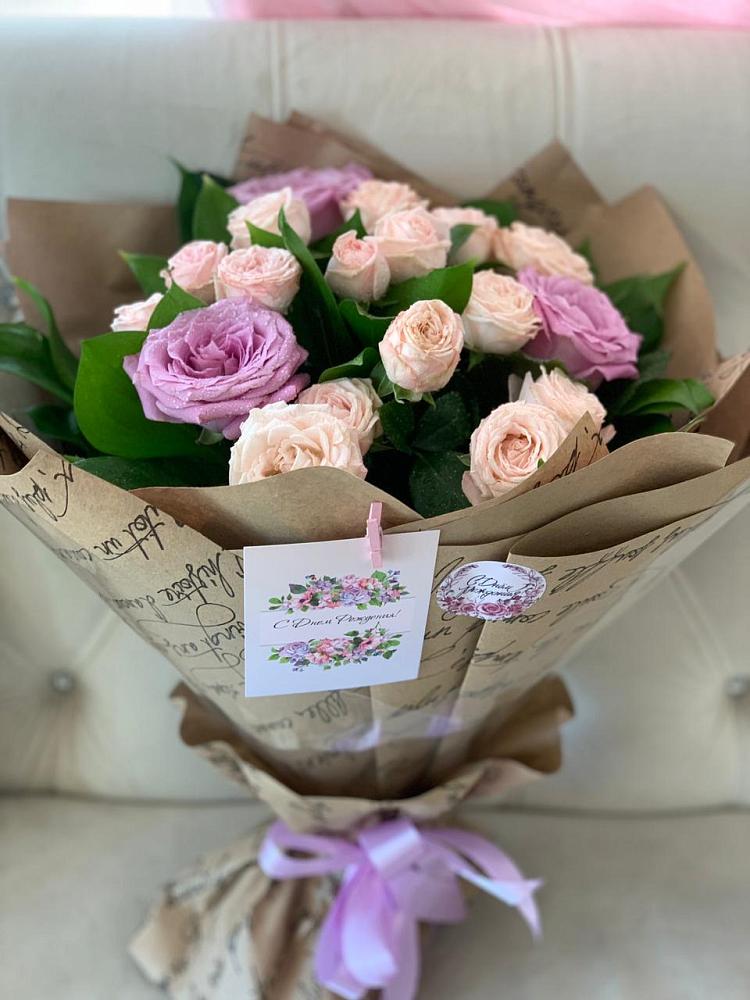 Букет цветов из: Розы в Никольском 1-ом