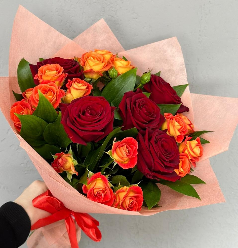 Букет Любовь и восторг в Никольском 1-ом