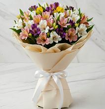 Букет цветов из:  Альстромерии в Никольском 1-ом