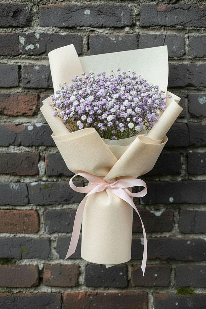 Букет цветов из: Гипсофила в Никольском 1-ом