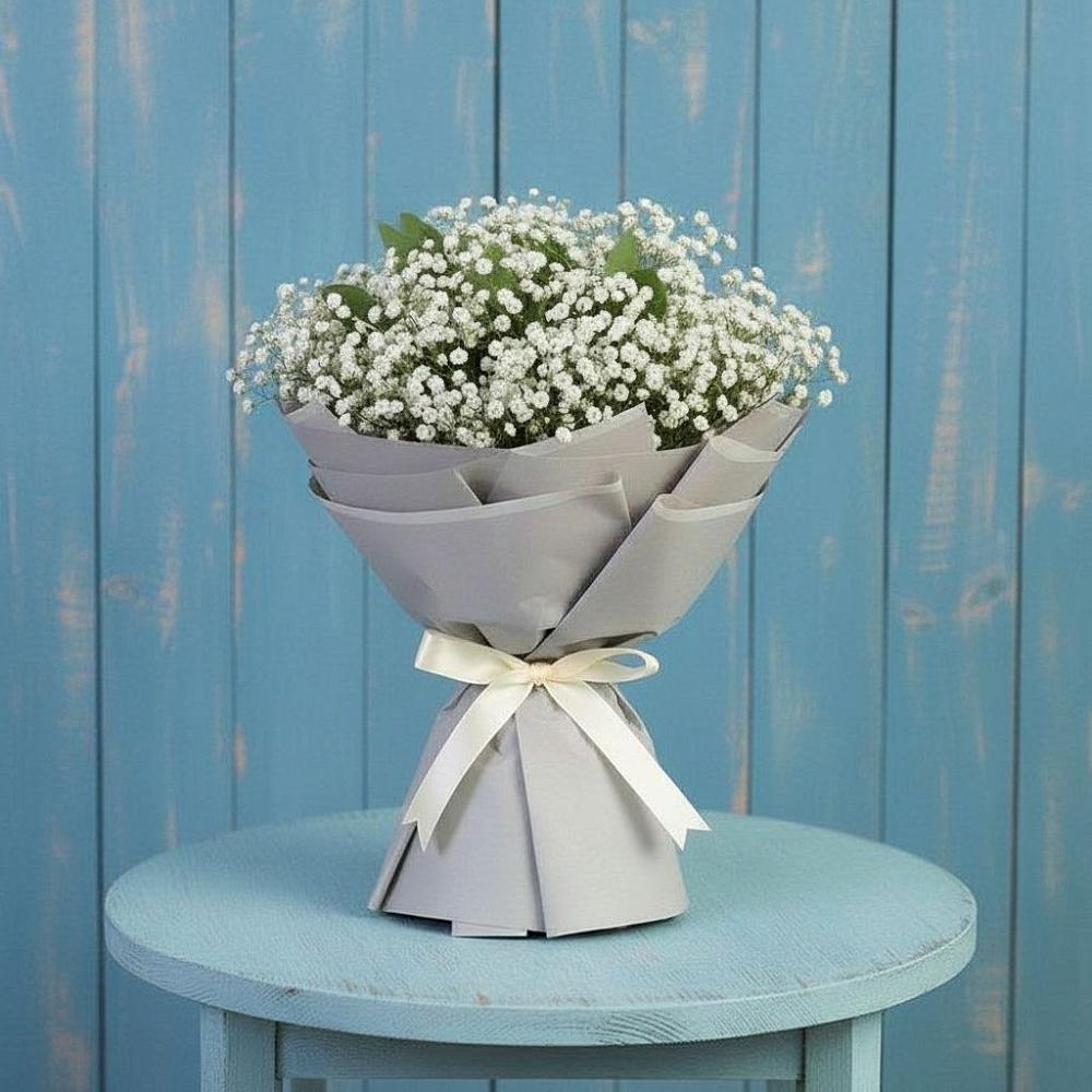 Букет цветов из: Гипсофила в Никольском 1-ом