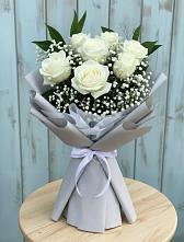 Букет цветов из:  Розы в Никольском 1-ом
