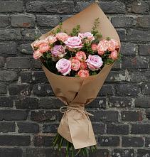 Букет цветов из:  Розы в Никольском 1-ом