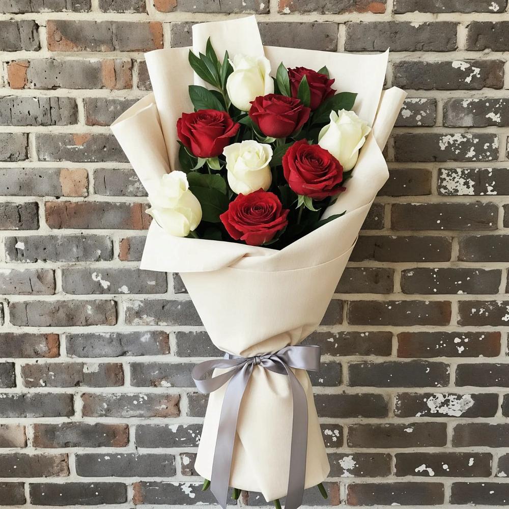 Букет цветов из: Розы в Никольском 1-ом