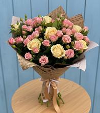 Букет цветов из:  Розы в Никольском 1-ом
