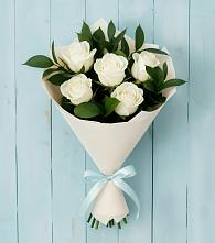 Букет цветов из:  Розы в Никольском 1-ом