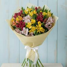 Букет цветов из:  Альстромерии #REPLACE_PRED# Никольском 1-ом