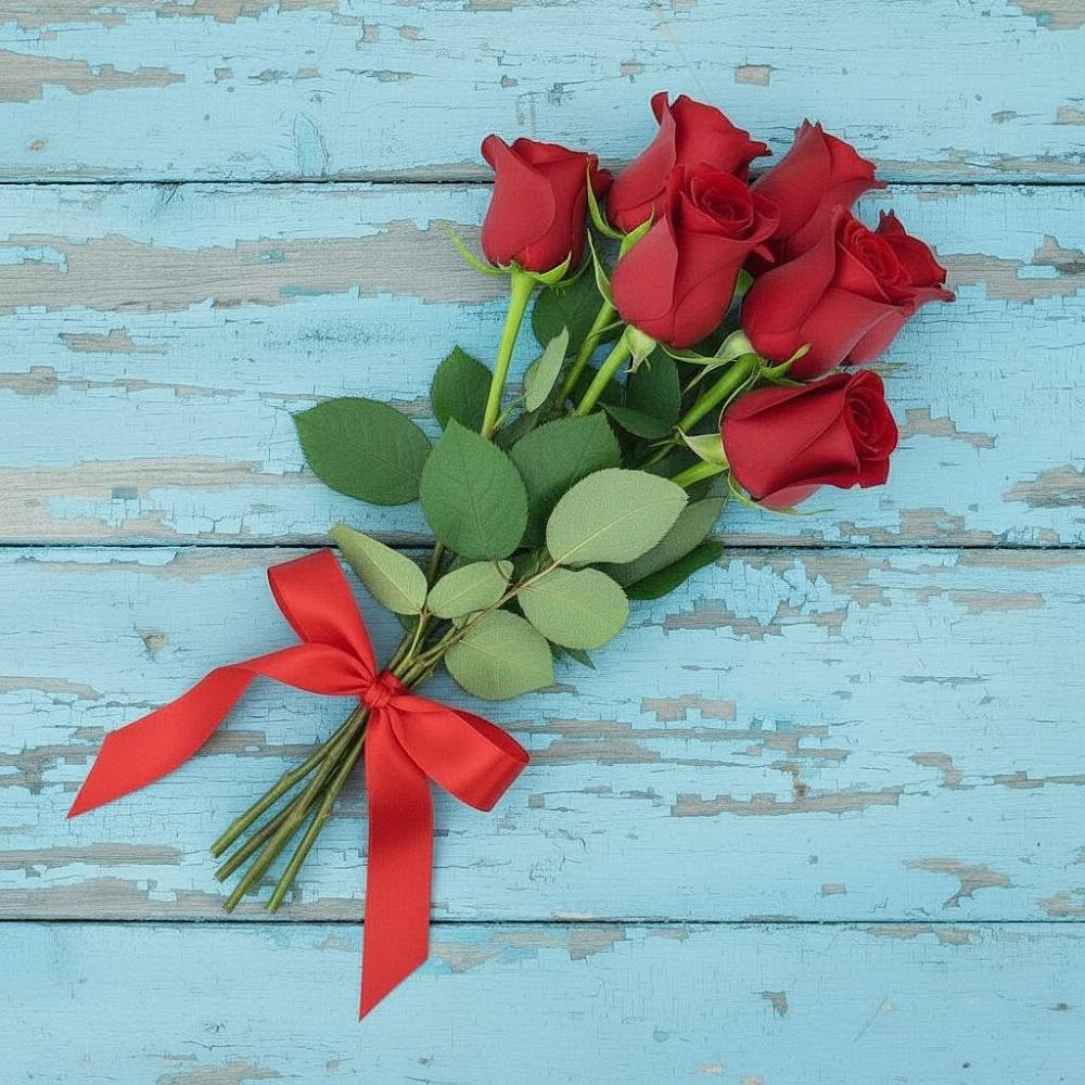 Букет Красные розы в Никольском 1-ом