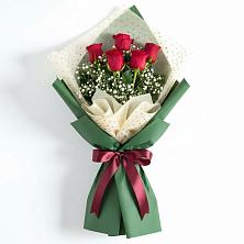 Букет цветов из:  Розы в Никольском 1-ом