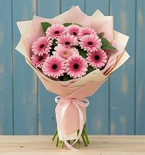 Букет цветов из:  Герберы в Никольском 1-ом