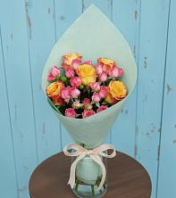 Букет цветов из:  Розы в Никольском 1-ом