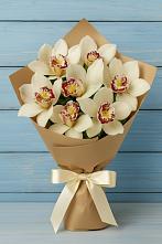 Букет цветов из:  Орхидеи и Розы в Никольском 1-ом